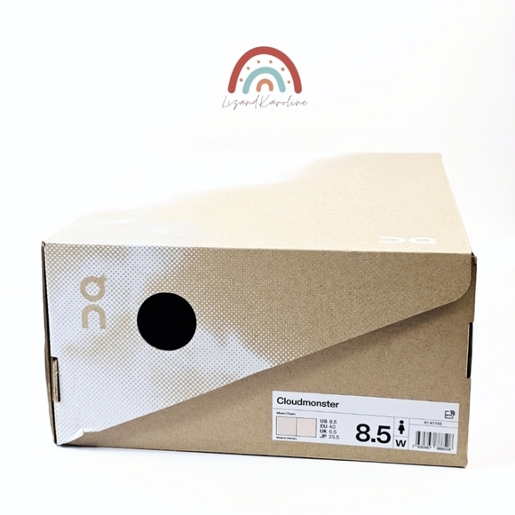 New! On Cloudmonster Sneakers in Moon Fawn - Picture 14 of 16